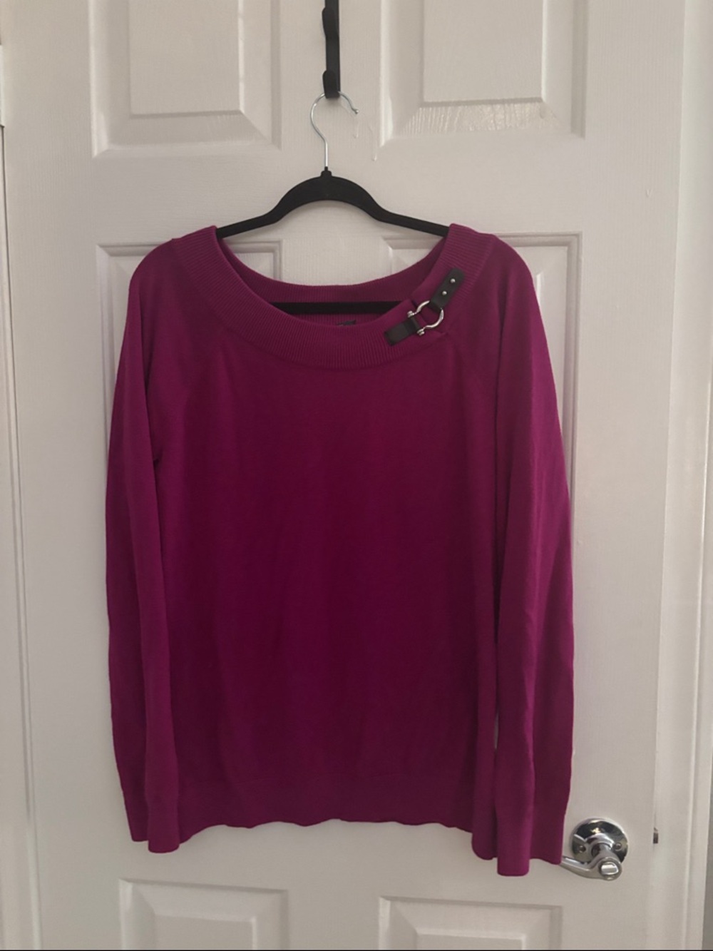 Ralph Lauren Bright Magenta Crewneck Sweater